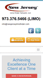 Mobile Screenshot of newjerseylimofinder.com